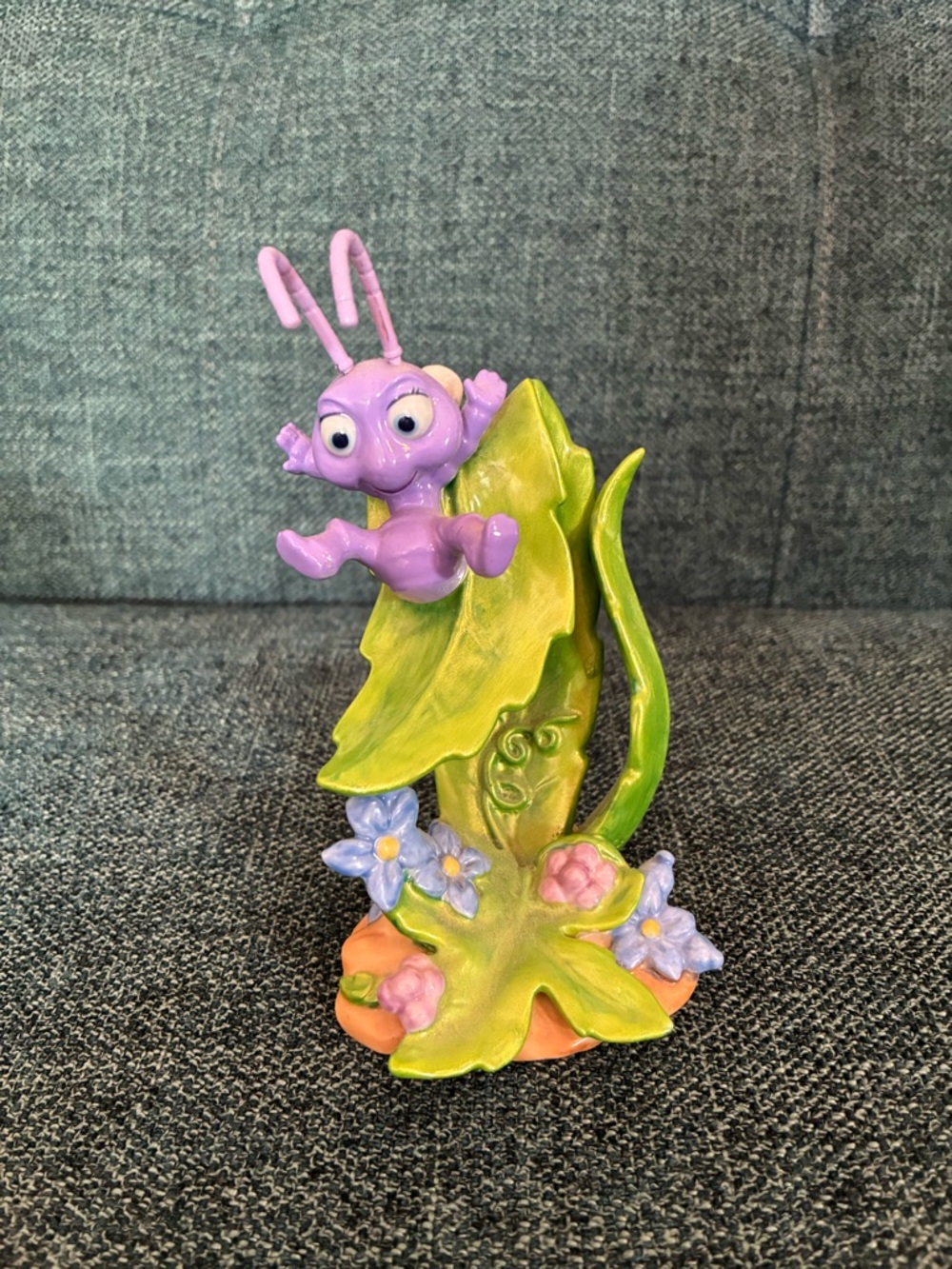 Disney Princess Atta  on Green Leaf Figurine from A Bug’s Life